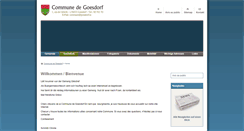 Desktop Screenshot of goesdorf.lu